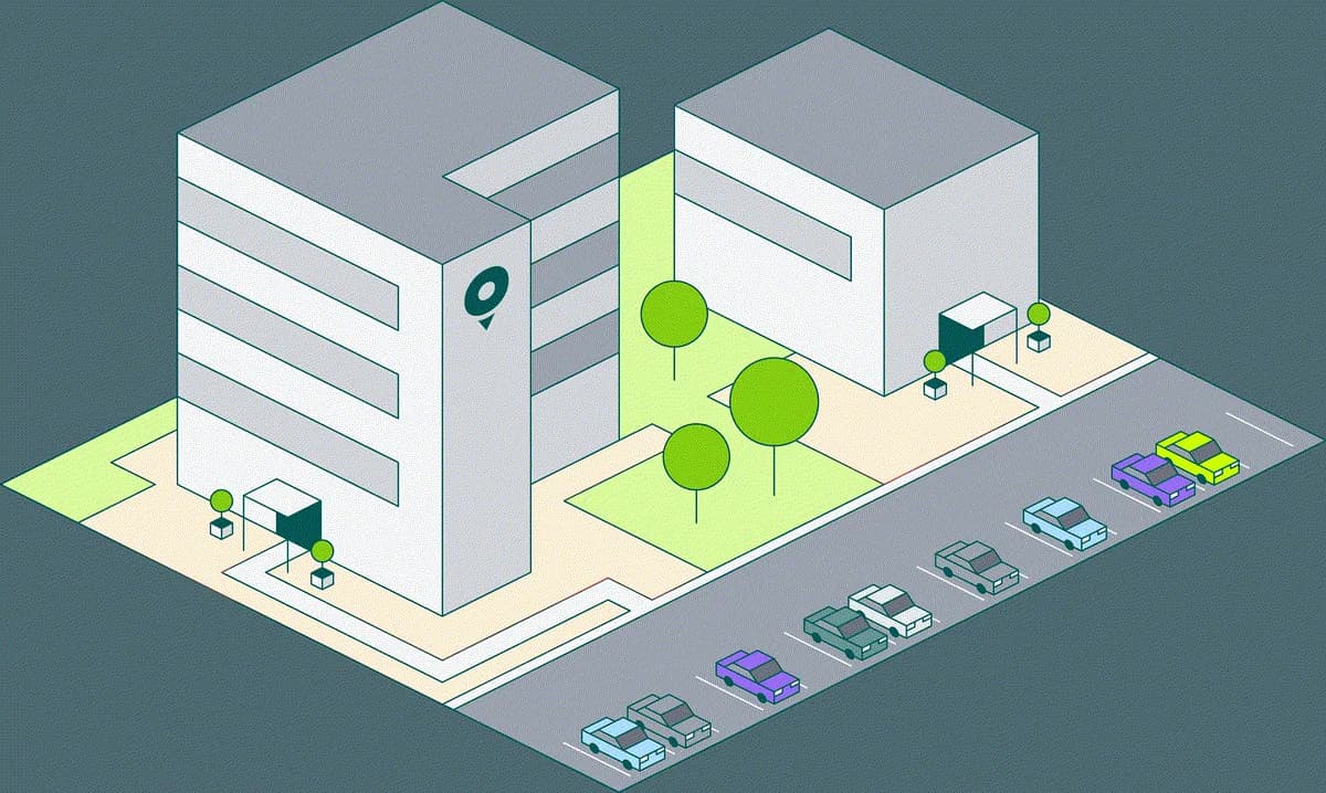 A MapsIndoors map rendering