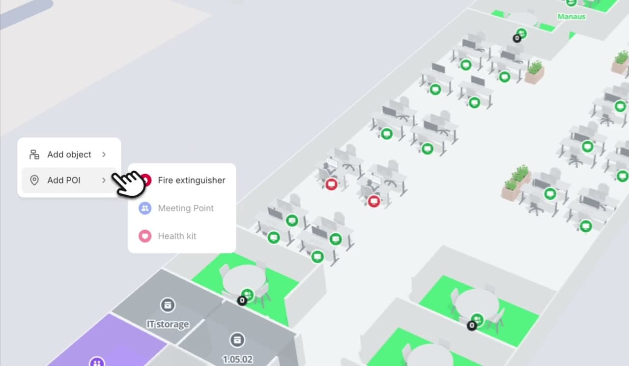A still from the working SDK prototype